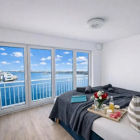 Schleivilla-ahoi-by-seeblick-ferien-oro-3-sz-sauna-wasserlage Hébergement de vacances Olpenitz